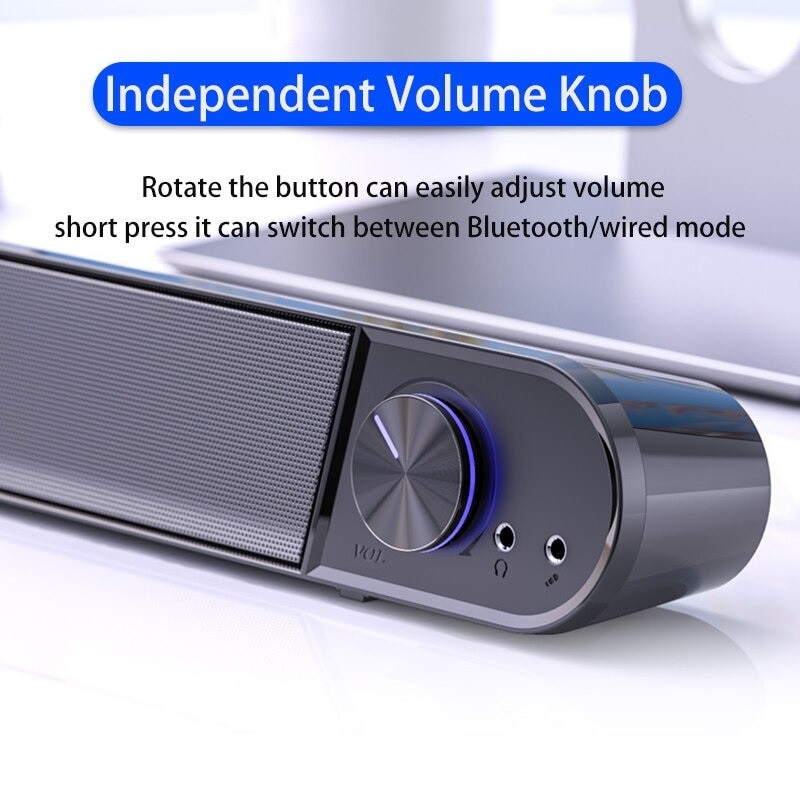 Soundbarx Altavoces Bluetooth Speakers Caixa De Som Amplificada Microphone Barre De Son pour TV Home Theater Alto-falant - 3