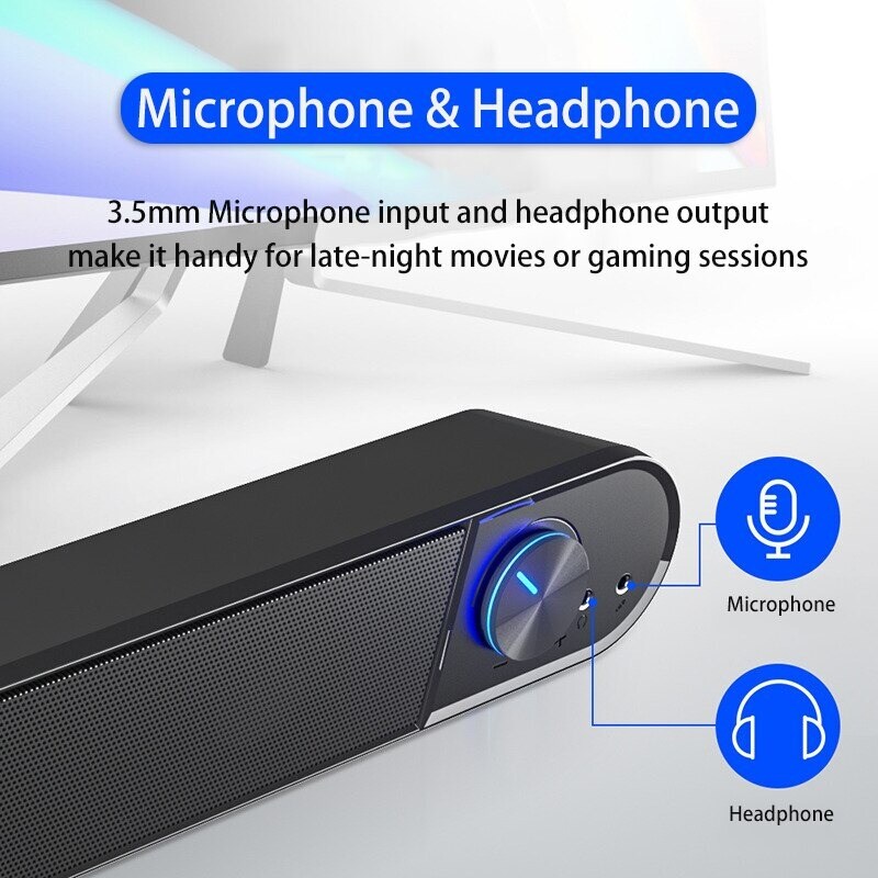 Soundbarx Altavoces Bluetooth Speakers Caixa De Som Amplificada Microphone Barre De Son pour TV Home Theater Alto-falant - 5