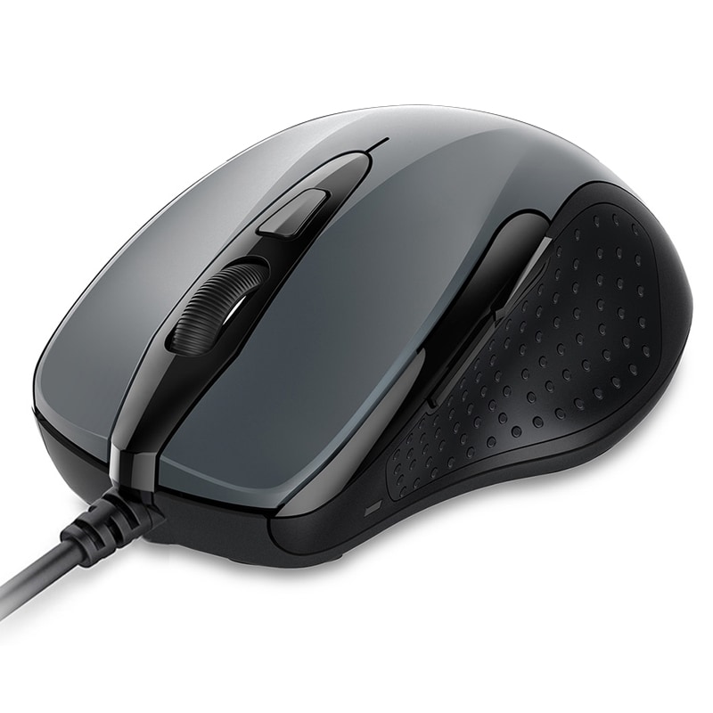 TeckNet Mouse Pro S2 High Performance Wired Mouse 6 Buttons 2000DPI Gamer Computer  Black - 2