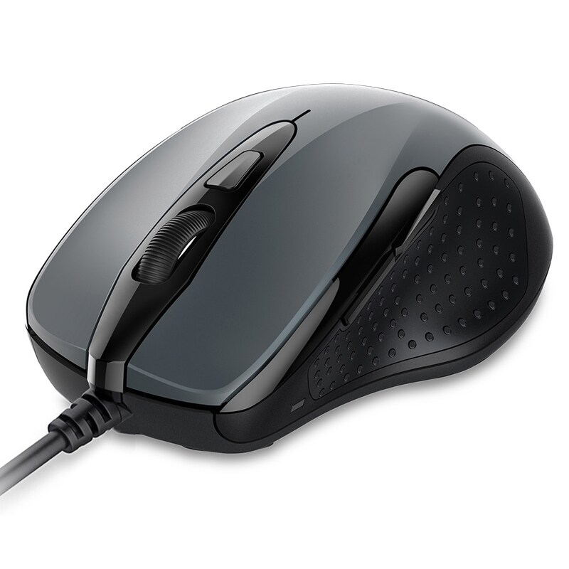 TeckNet Mouse Pro S2 High Performance Wired Mouse 6 Buttons 2000DPI Gamer Computer  Grey - 2
