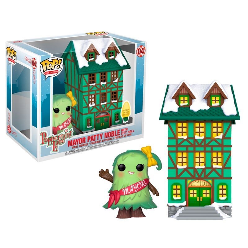 Town Holiday Funko POP Town Hall Mayor Patty Noble 04 - 1