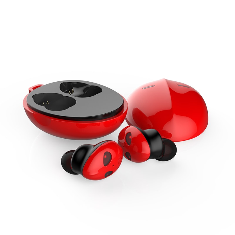 Buy Tws Alien Shaped Wireless Earpods Bluetooth Headphones 5 Earbuds Noise Canceling In Ear Headphone Red Cheap G2a Com