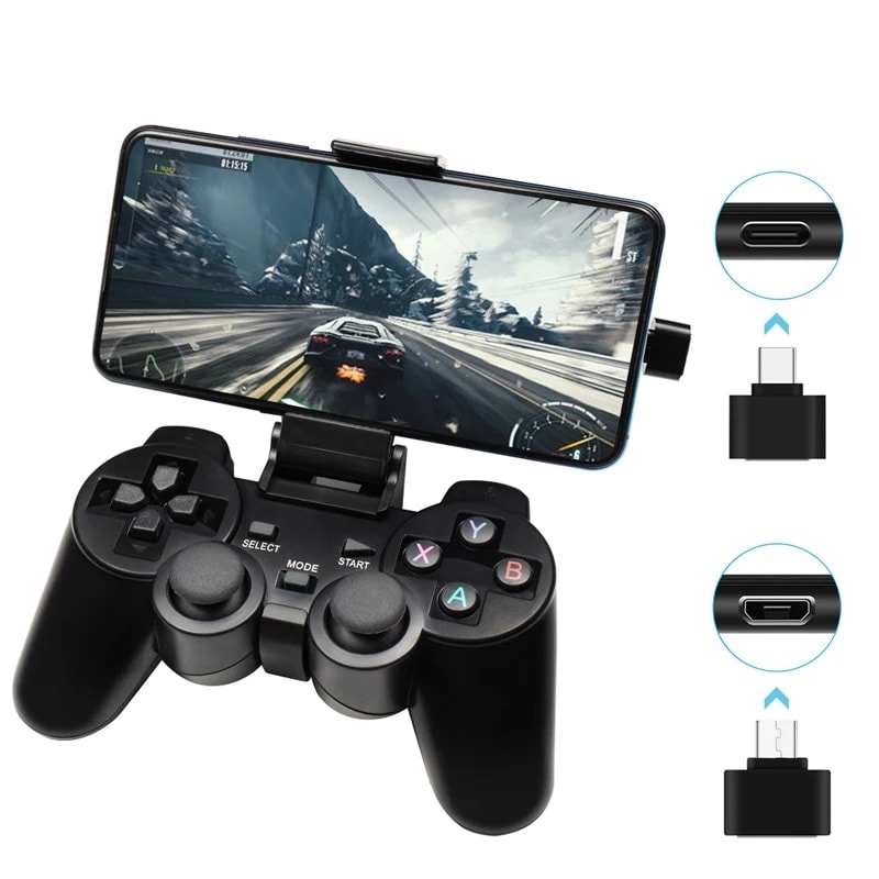 Buy Wireless Controller 2 4g Usb For Ps3 Android Phone Pc Ps3 Tv Box Black Cheap G2a Com