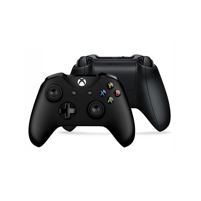Xbox One Controller Wireless 6-Axis Dual Vibration Joystick Gamepad For Xbox One Slim Console /PC Win 7 8 10 Black - 1