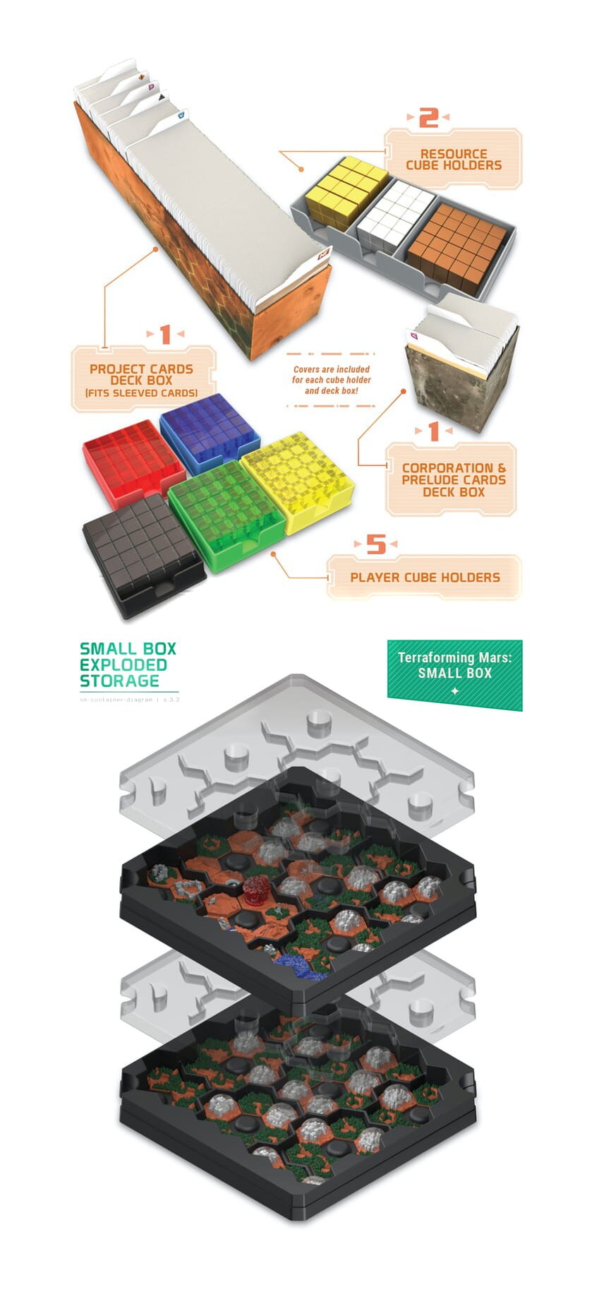 Terraformacja Marsa: Big Storage Box + elementy 3D (edycja polska) - 4