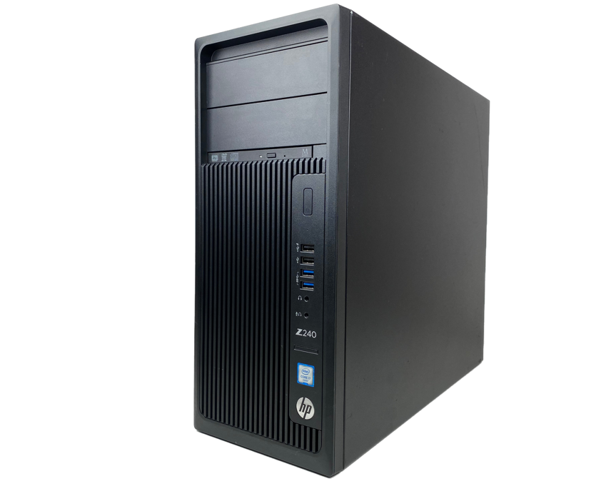 Komputer stacjonarny HP Z240 i7 - 6700 / 16GB / 480 GB SSD / Intel HD 530 / Klasa A - 4
