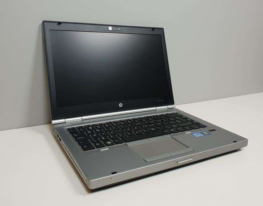Laptop HP EliteBook 8470P i5 - 3 generacji / 4 GB / 120 GB SSD / 14 HD+ / Klasa A - 3