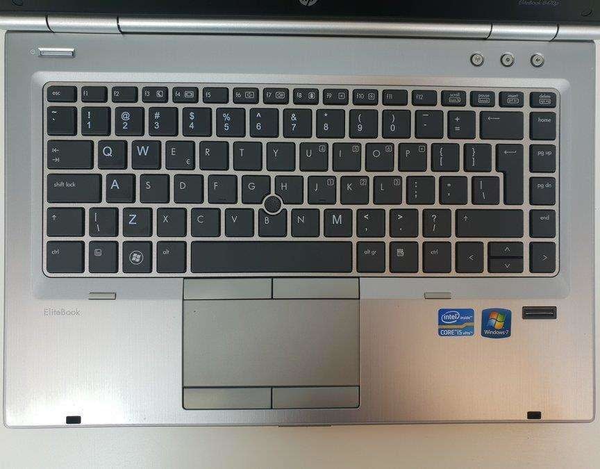 Laptop HP EliteBook 8470P i5 - 3 generacji / 8 GB / 250 GB HDD / 14 HD+ / Klasa A - 5