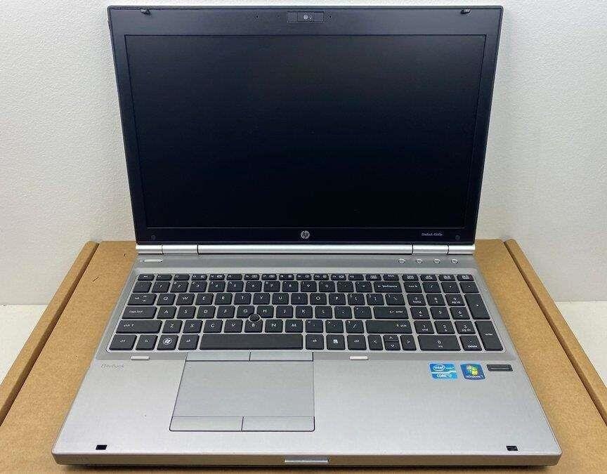 Laptop HP EliteBook 8560P i5 - 2 generacji / 8GB / 240GB SSD / 15,6 HD / Klasa A- - 2