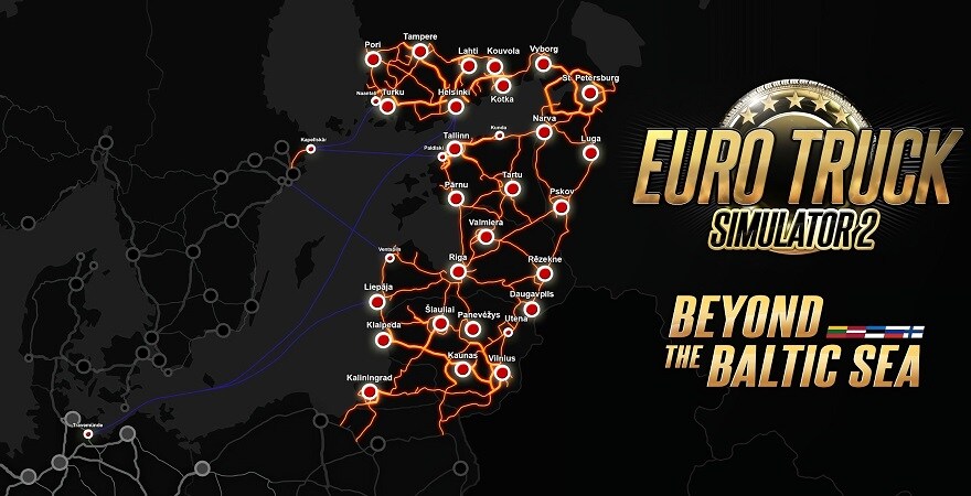 Buy Euro Truck Simulator 2 Beyond The Baltic Sea Pc Steam Key Latam Cheap G2a Com