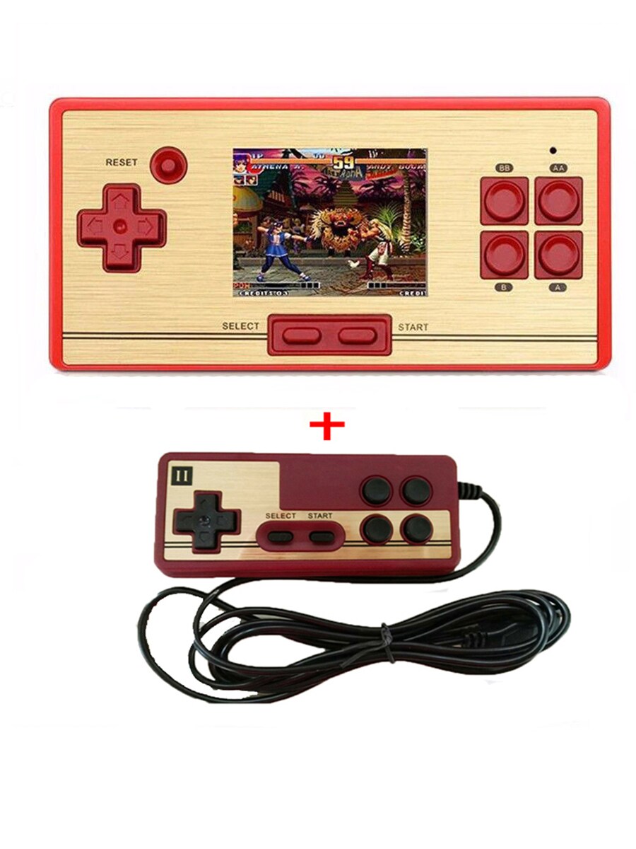 Buy AV Output Classic Retro Game TV Console Two Players Handheld Portable 2.6" 600 Games Pocket