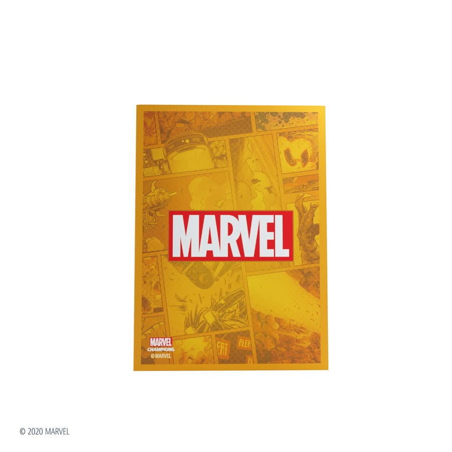 Gamegenic: Marvel Champions Art Sleeves (66 mm x 91 mm) Orange 50+1 szt. - 1