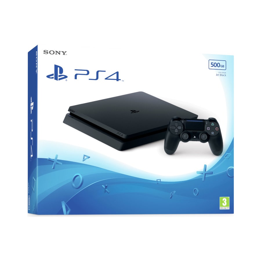 Sony PlayStation 4 Slim - 500 GB Black - 1