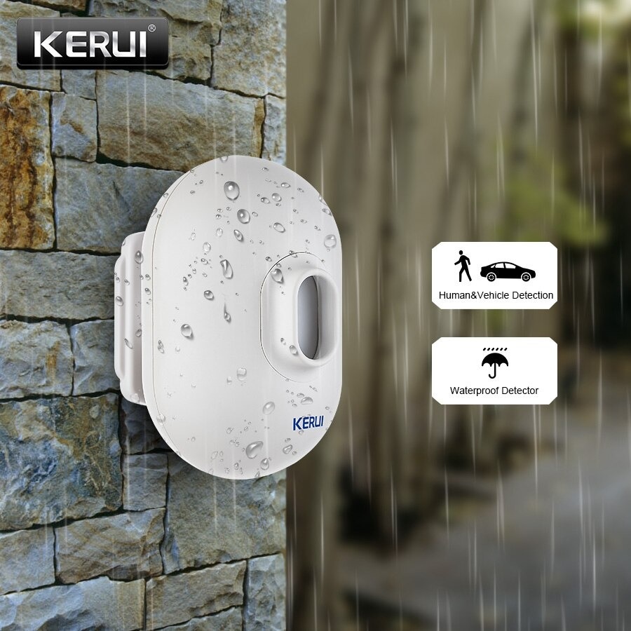 UIx Smart  Driveway Alarm Systems Smart Home Waterproof Motion Sensor Welcome Doorbell Car Garage Security Signal device - 1