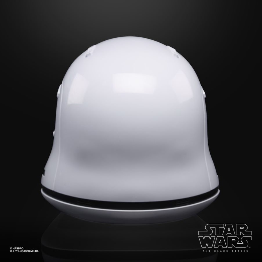 First Order Stormtrooper Helmet - Star Wars The Black Series (Premium Replica) - Hasbro White - 6