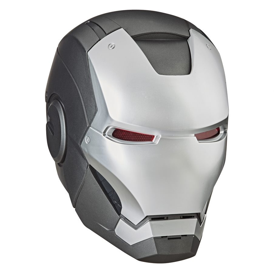 War Machine Electronic Helmet - Marvel Legends Gear - Hasbro Gray - 4