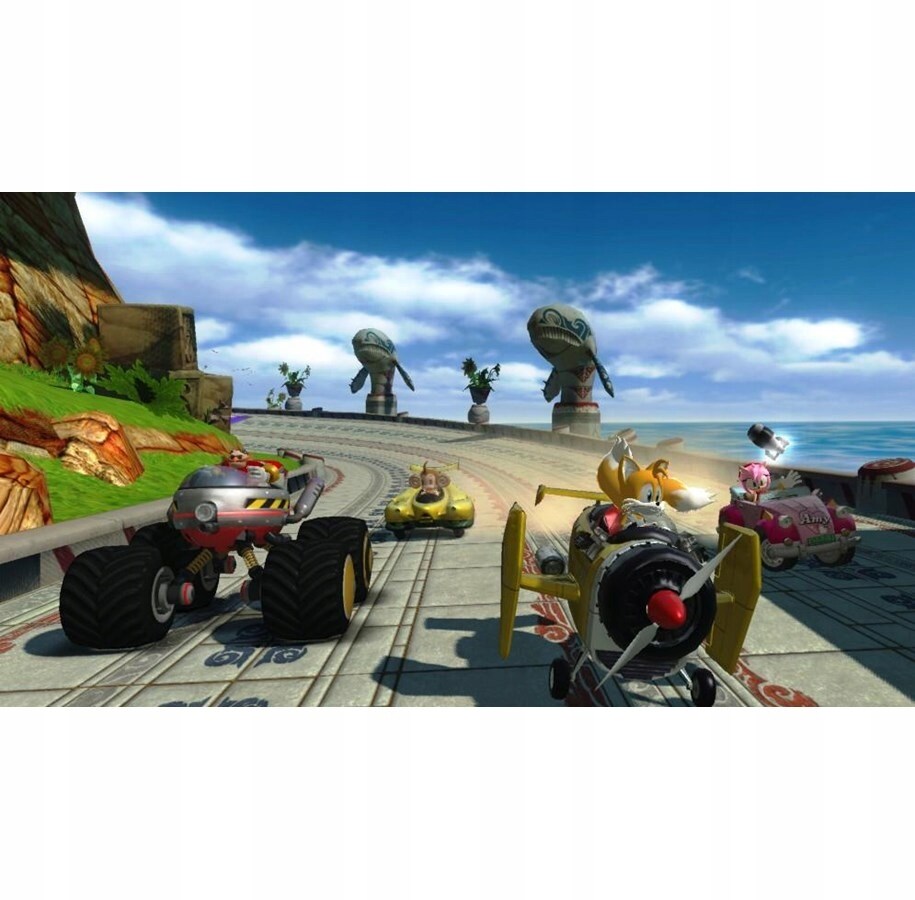 Sonic and SEGA All-Stars Racing Nowa Gra Wyscigi Plyta DVD BOX Xbox 360 - 2