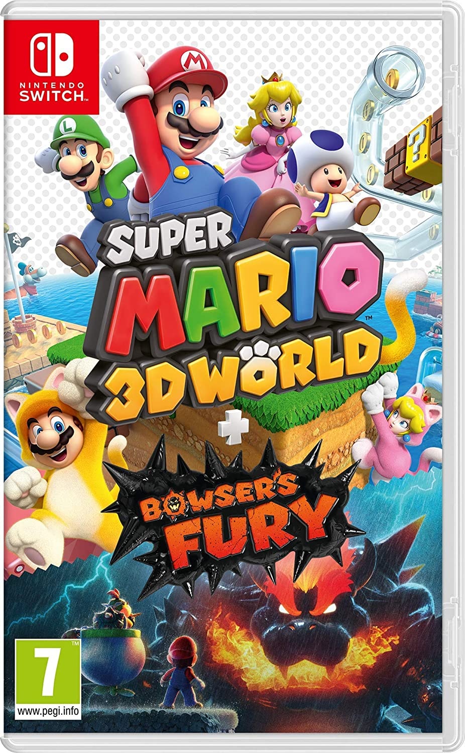 Super Mario 3D World + Bowser Fury Nintendo Switch Gaming - 1