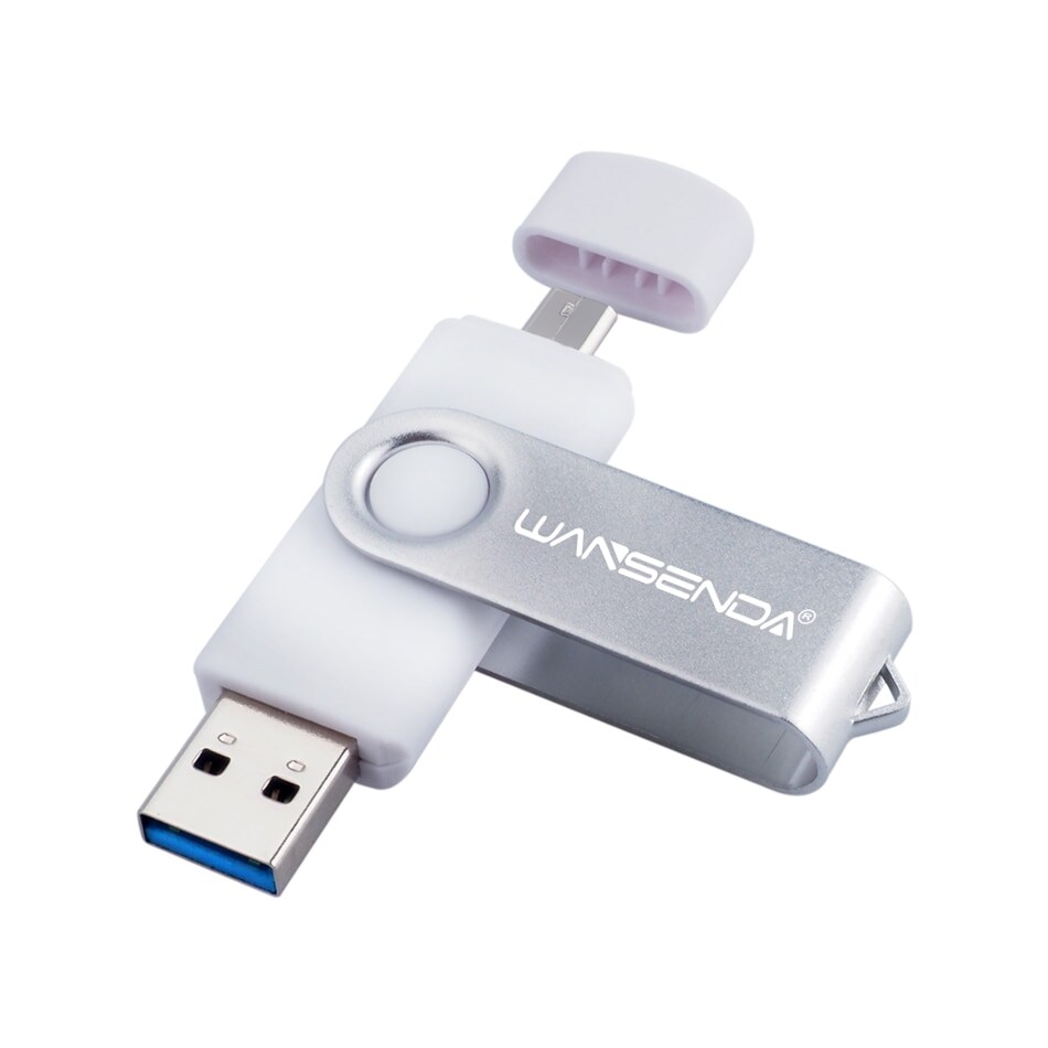 Flash Drive Wansenda USB 3.0 OTG USB For SmartPhone/Tablet/PC Black 64 GB - 10