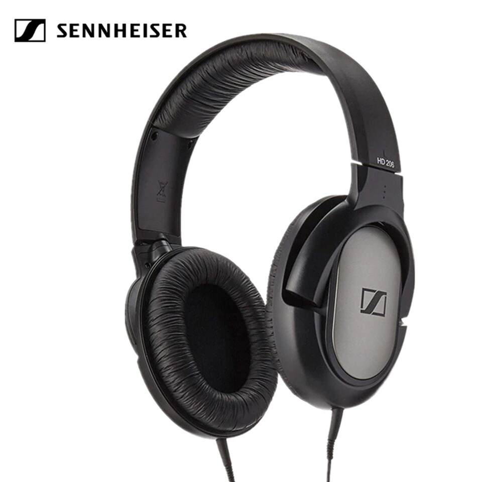 Sennheiser Wired Headphones with Noise Isolation Stereo Bass for Laptop / PS4 / Xbox / Switch / IOS / Android Black - 1