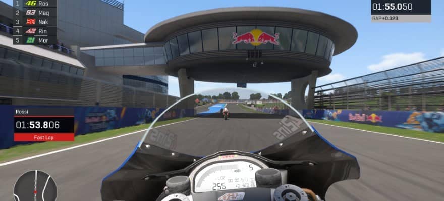 First person camera in MotoGP 19