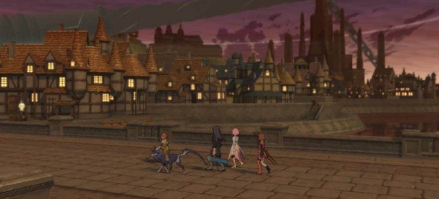 Remastered full HD Graphics in Tales of Vesteria
