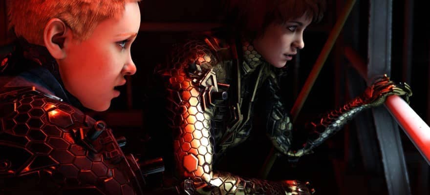 Sophia and Jessie characters in Wolfenstein Youngblood