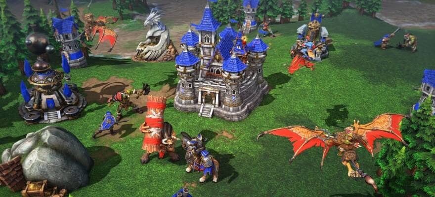 Warcraft 3 HD Graphics