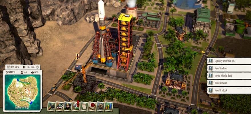 city building in Tropico 5