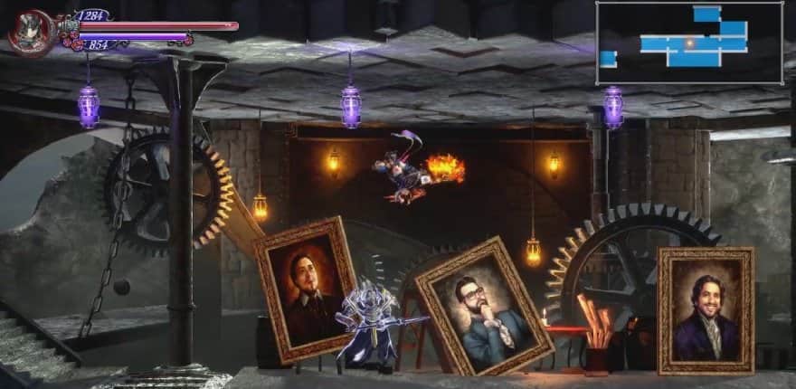 Bloodstained graphics