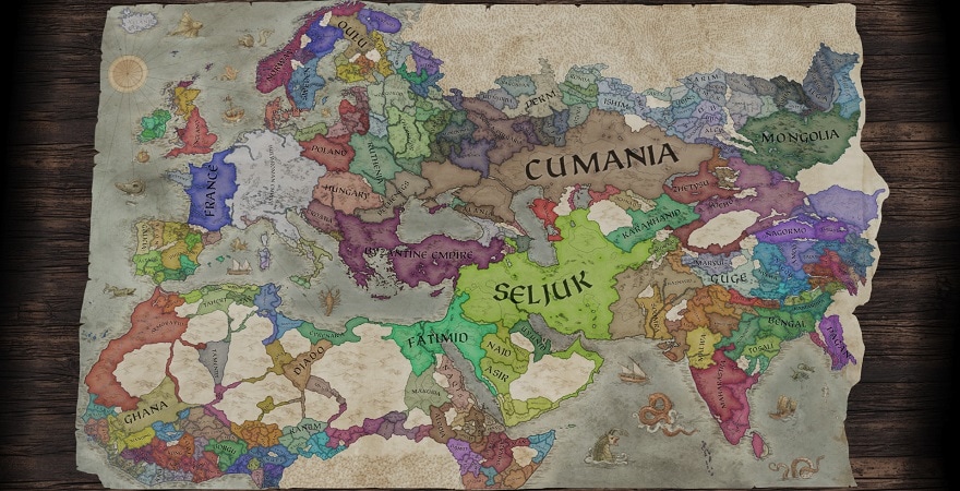 Crusader Kings III MAP