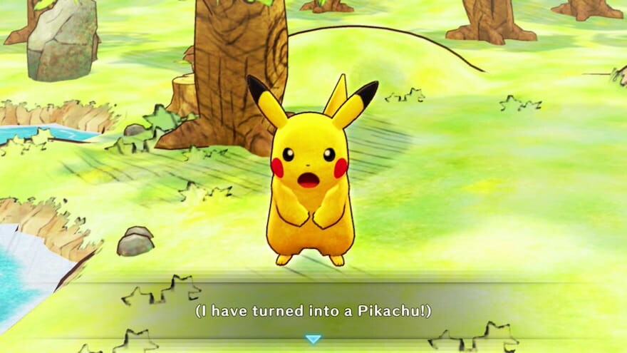 Pikachu in Pokemon Mystery Dungeon