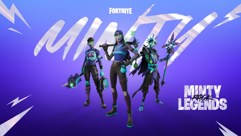Fortnite Minty Legends Pack + 1000 V-Bucks