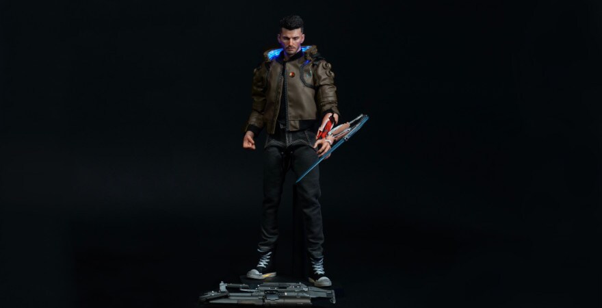 Cyberpunk 2077 Action Figure - V Male 30 cm
