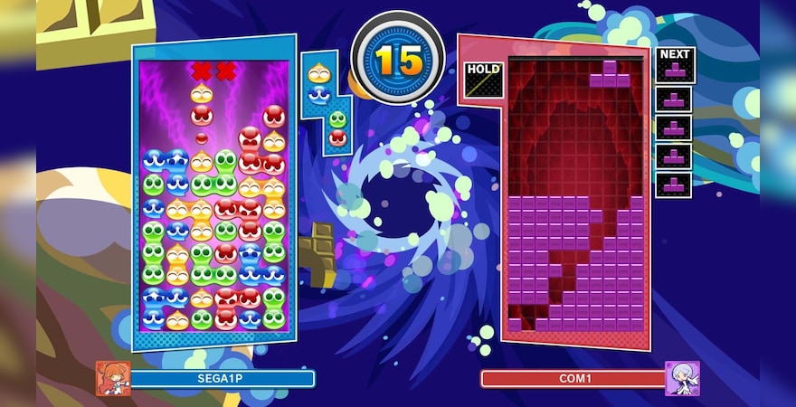 Puyo Puyo Tetris game