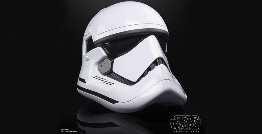 First Order Stormtrooper Helmet - Star Wars The Black Series (Premium Replica) - Hasbro
