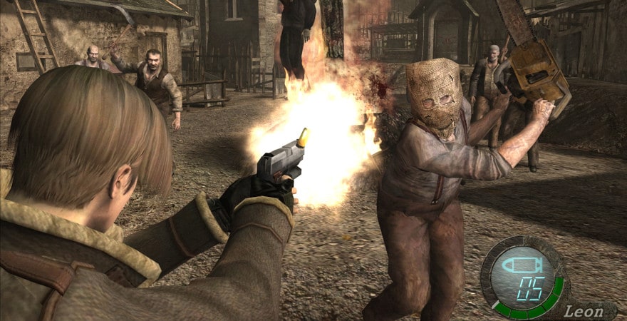 Resident Evil 4: Ultimate HD Edition - shooting